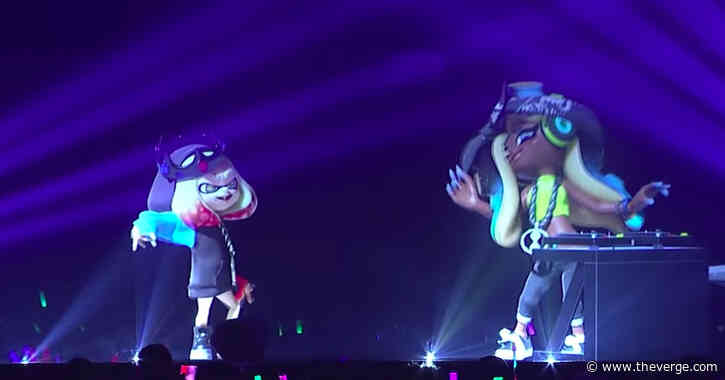 This hour-long Splatoon concert features holographic squid kids