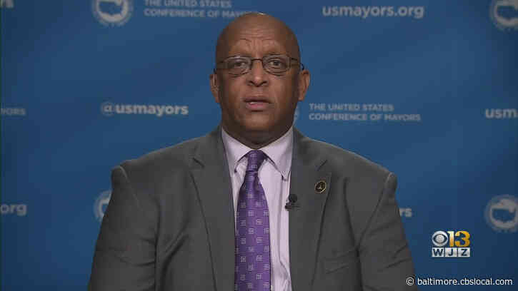 Mayor Jack Young Addresses Baltimore City Crime At US Conference Of Mayors Meeting