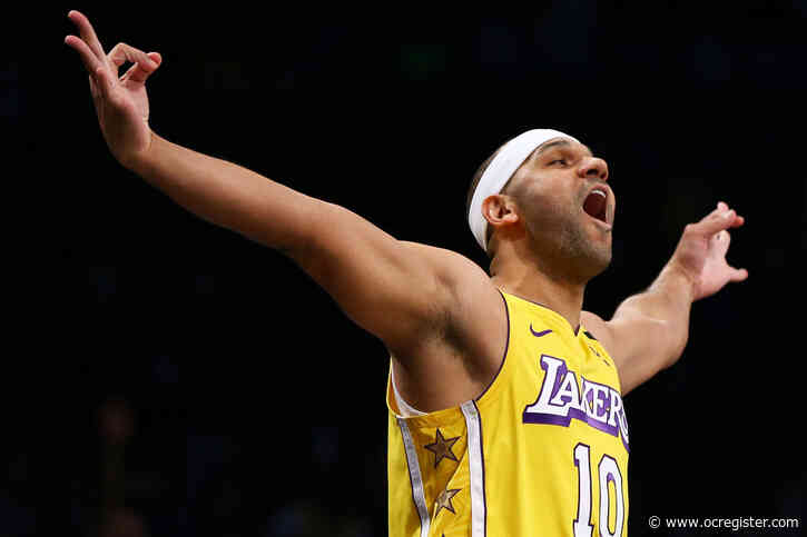 Jared Dudley’s buzzer-beater helps Lakers pull away from Nets