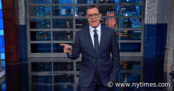 Stephen Colbert Creates an Activity Book for Bored Senators