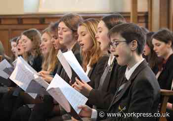 York school's choir to sing live to the nation