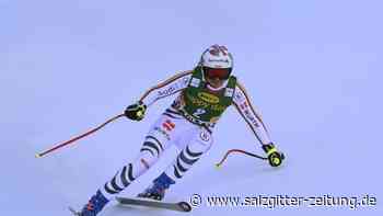 Ski alpin: Rebensburg mit zweitschlechtester Abfahrt des Winters