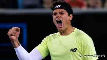 Milos Raonic scores straight-sets victory over Tsitsipas at Australian Open