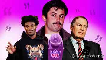 From 'Seeing ghosts' to 'Mozart's paintings': These are the best quotes of the NFL season