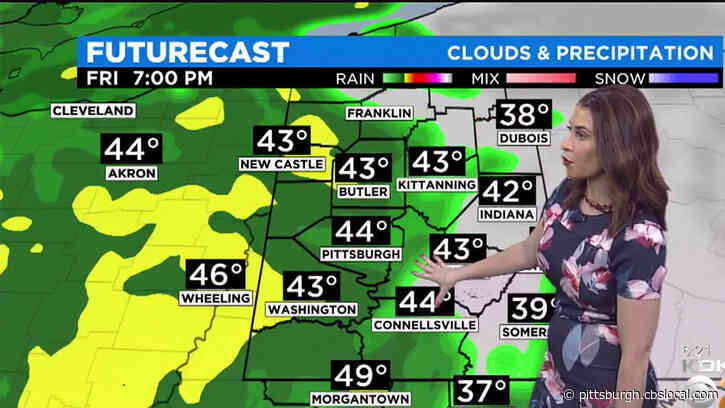 Pittsburgh Weather: Above-Freezing Temps To Be Followed By Rain