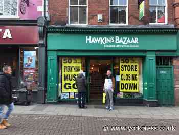 Popular York toy shop Hawkin's Bazaar to shut
