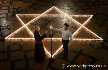 Six hundred candles at Minster for International Holocaust Memorial Day