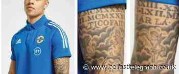 JD Sports 'unaware' of Northern Ireland shirt model's republican tattoo