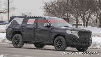 This could be the 3-row Jeep Grand Cherokee-based SUV