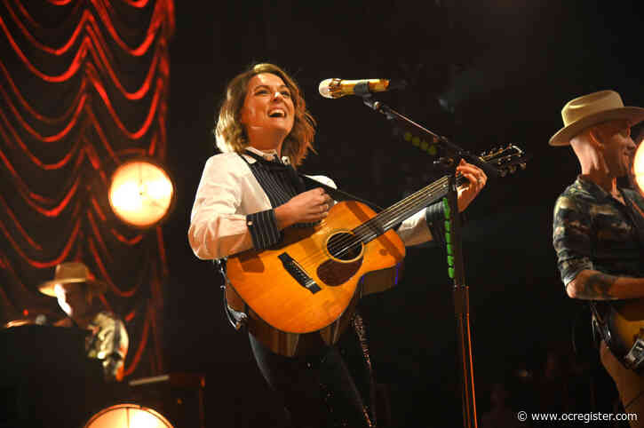 Brandi Carlile cuts loose at Hollywood Palladium during pre-Grammy Awards show