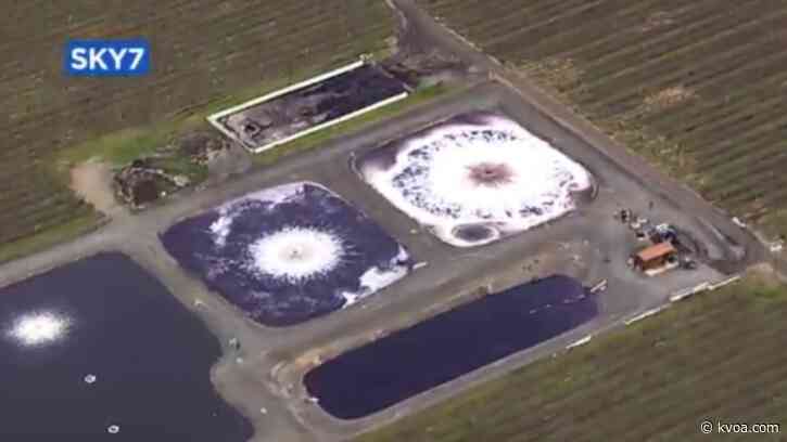 California vineyard tank leaks, spilling 97K gallons of red wine into river