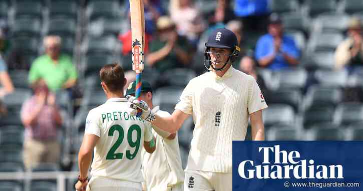 England falter against South Africa after Crawley and Sibley’s stand