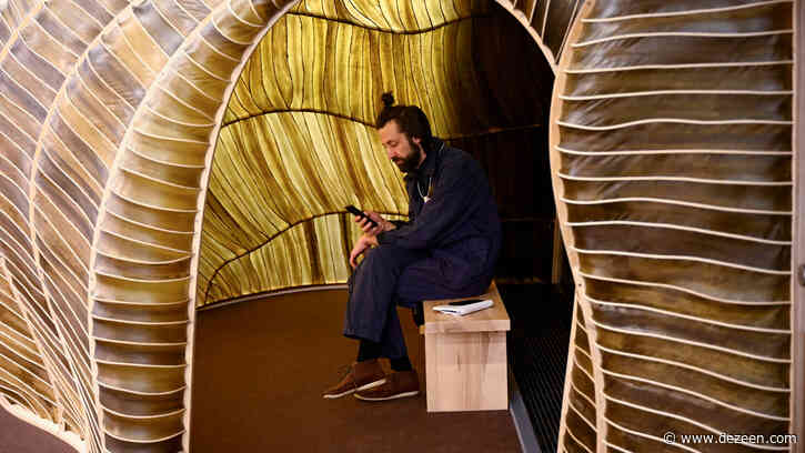 Julia Lohmann brings seaweed pavilion to Davos as climate change warning
