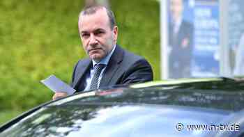 Wahlkampf mit Diplomatenauto: Weber nutzt EU-Dienstwagen auch in Bayern