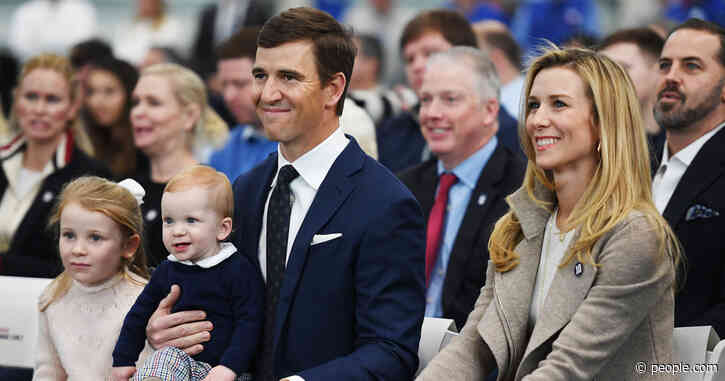 Eli Manning Honors His Four Children in Sweet Shoutout During Retirement Speech: 'You Are My Rock'