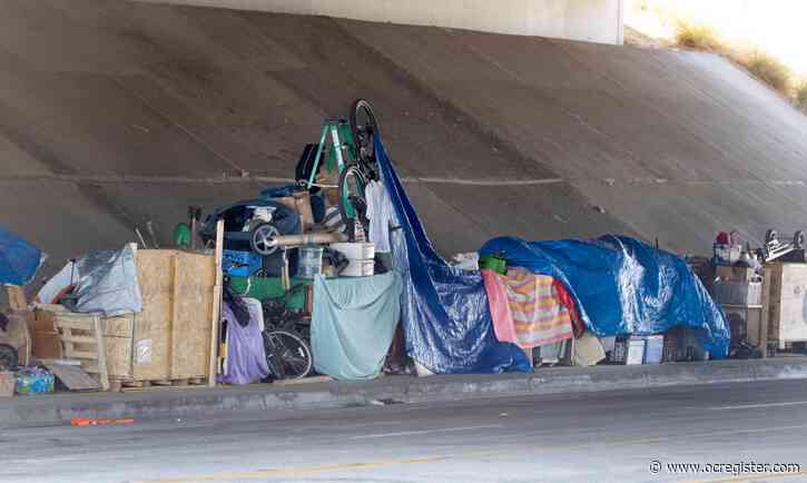 Placentia puts portable restrooms out for 2 homeless encampments