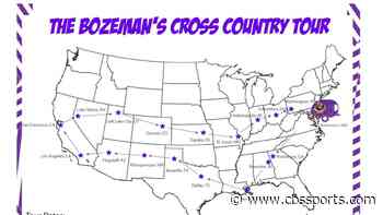 Ravens lineman hits the road: Bradley and Nikki Bozeman to travel cross-country in RV to combat bullying