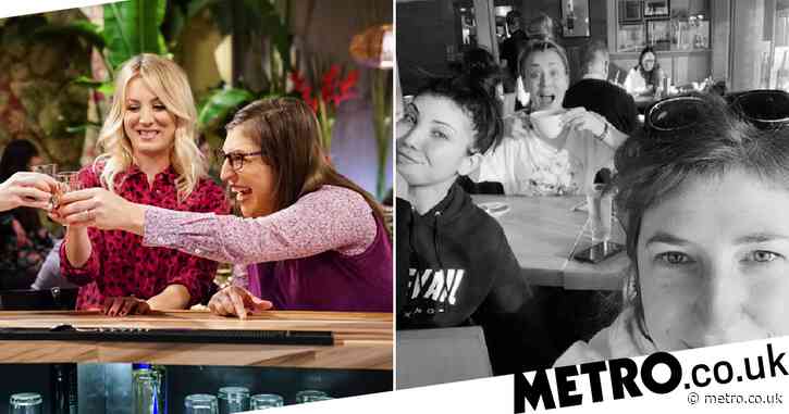 The Big Bang Theory cast reunite as Mayim Bialik posts epic selfie with Kaley Cuoco