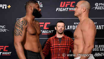 UFC Fight Night 166 fight card, predictions -- Curtis Blaydes vs. Junior dos Santos: Odds, start time, stream