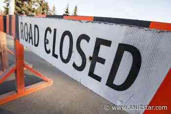Road closed effective Monday