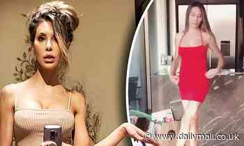 Olivia Newton-John's daughter Chloe Lattanzi  practices for Dancing With The Stars  