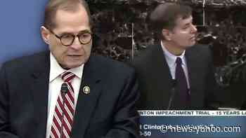 In Trump impeachment trial, Nadler presses case by quoting Lindsey Graham — from 1999