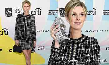 Nicky Hilton has fun with a nearly $6K clutch purse that looks like a cell phone