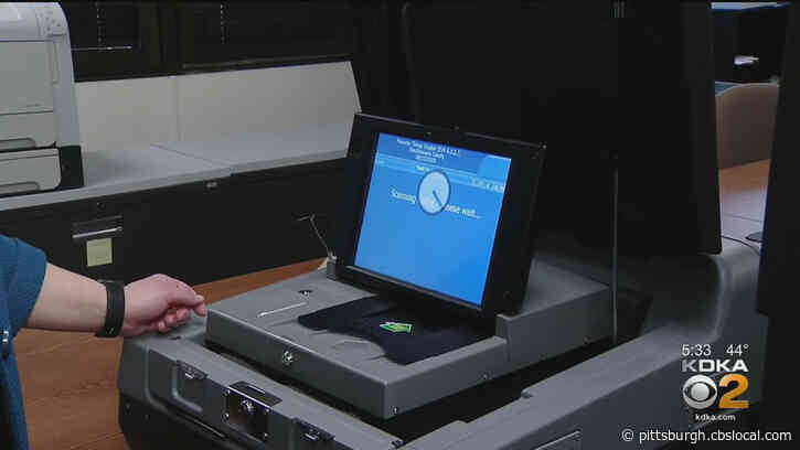 Washington County To Use New Voting Machines In Pa. Presidential Primary