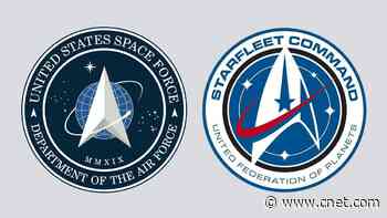 Star Trek fans are not pleased about the new US Space Force logo     - CNET