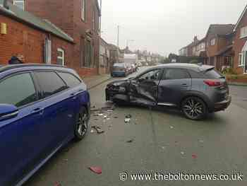 High-speed Horwich hit-and-run destroys two cars, pedestrians 'lucky not to be killed'