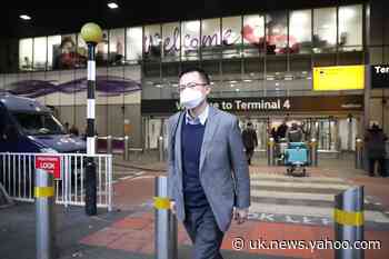 Coronavirus: Health officials hunt for 2,000 people who have flown to UK from China as France confirms three cases