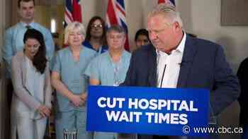 'We're doing everything we can' to end hallway medicine, says Premier Doug Ford