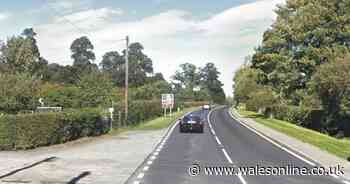 Driver seriously injured after three-car crash brings down electrical pole