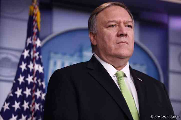 Mike Pompeo says he&#39;s &#39;defended every State Department official.&#39; He couldn&#39;t give an example of defending Yovanovitch.