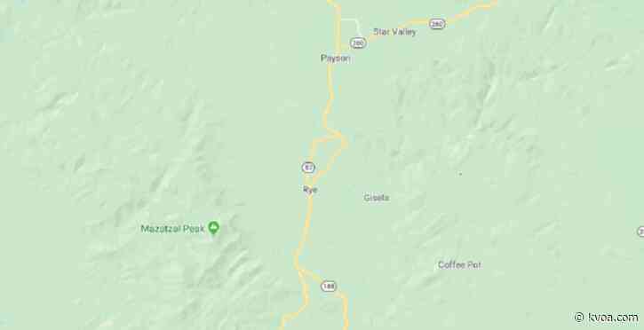 1 killed, 1 injured in plane crash in east-central Arizona