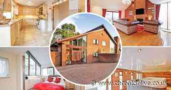 Take a look inside this six-bedroom home with summer house and spa in Washington