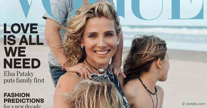 Elsa Pataky and Chris Hemsworth's Daughter, 7, and Twin Sons, 5, Make Vogue Debut with Their Mom