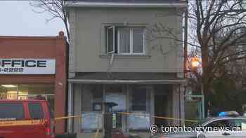 Woman sustains burns to half her body after fire in Mount Dennis