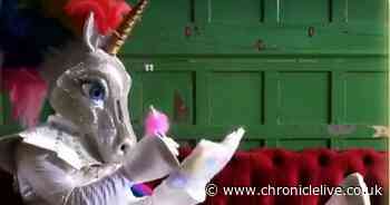 The Masked Singer's Unicorn identity given away by one word and viewers are convinced he's from Glee