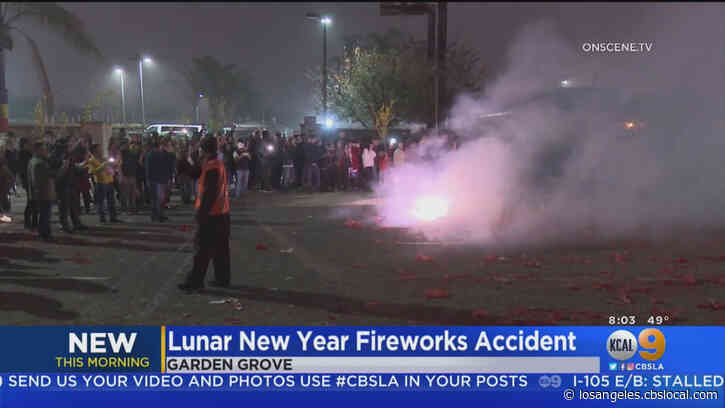 Lunar New Year Fireworks Accident Injures A Dozen People In Garden Grove