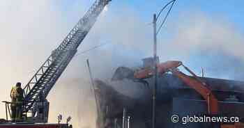 RCMP investigation finds human remains in burned down Wetaskiwin motel