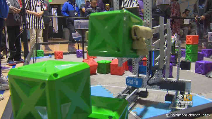 Baltimore City Schools Students Compete In Hopkins Robotics Cup