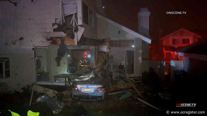 20-year-old driver killed when car crashes into Tustin home