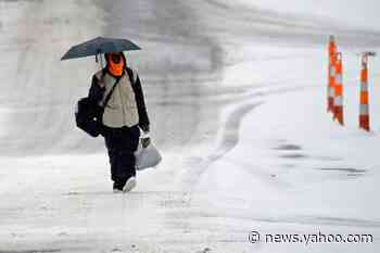 A 'messy' winter storm bringing snow and flooding may cause travel delays across Northeast