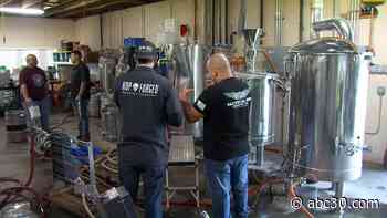 First responders team up with Clovis breweries to honor 2 of their own