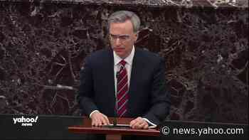 White House Counsel Cipollone delivers closing remarks