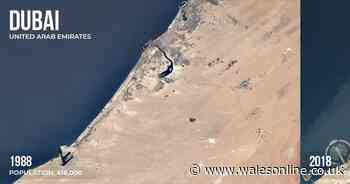 Watch the most fastest-growing cities' evolution ... from the sky