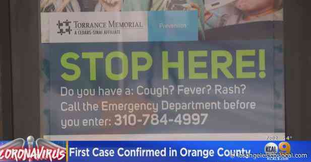 Hospital Preparations In Place Amid SoCal’s First Confirmed Case Of Coronavirus