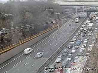 Delays on M60 after crash involving 'HGVs and several cars'