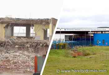 NOSTALGIA: Building work starts on new high school in Hereford